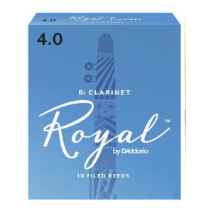 Royal Bb Clarinet Reeds Strength 4 10 Pack