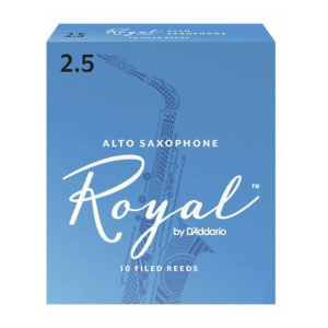 Royal Alto Saxophone Reeds Strength 2.5 10 Pack