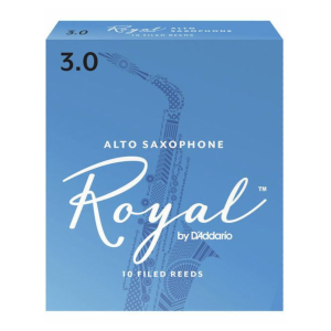Royal Alto Saxophone Reeds Strength 3 10 Pack