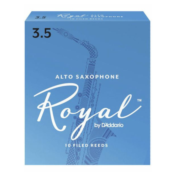 Royal Alto Saxophone Reeds Strength 3.5 10 Pack