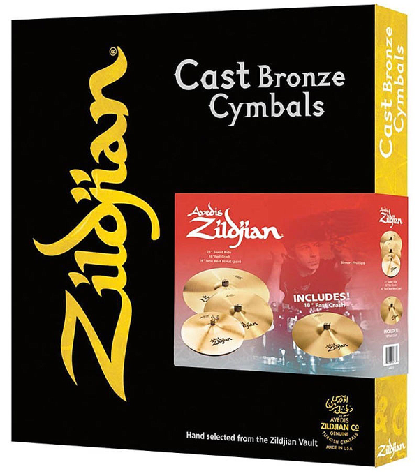 Zildjian A0926 Avedis Matched Cymbal Set