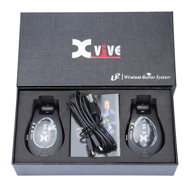 Xvive XU2 Wireless Guitar System Black