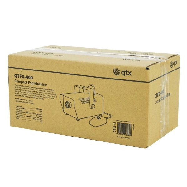 QTX QTFX400 Compact Fog Machine 400W