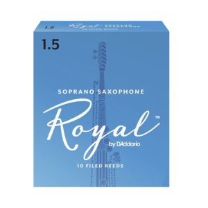 Royal Soprano Saxophone Reeds Strength 1.5 10 Pack