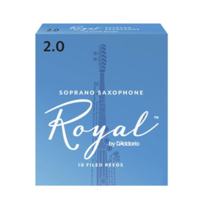 Royal Soprano Saxophone Reeds Strength 2 10 Pack