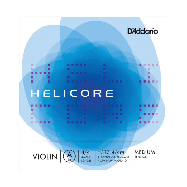 Daddario Helicore Violin A String Aluminium Wound 4/4 Size Medium