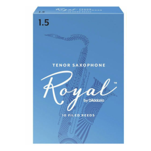 Royal Tenor Saxophone Reeds Strength 1.5 10 Pack