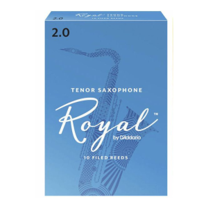 Royal Tenor Saxophone Reeds Strength 2 10 Pack