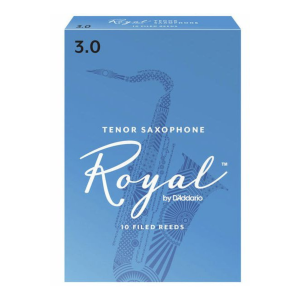Royal Tenor Saxophone Reeds Strength 3 10 Pack