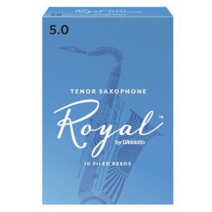 Royal Tenor Saxophone Reeds Strength 5 10 Pack