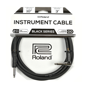 Roland RICB10A Straight/Angled Instrument Cable 10ft/3m