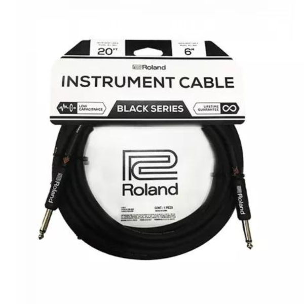 Roland RICB20 Straight Instrument Cable 20ft/6m
