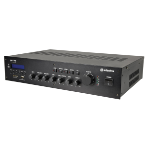Adastra RM120D 100V Mixer Amplifier with DAB+, BT, USB/SD 120 Watt