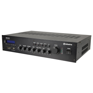 Adastra RM240D 100V Mixer Amplifier with DAB+, BT, USB/SD 240 Watt