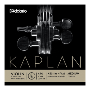 Daddario Kaplan Golden Spiral Violin Non Whistling E String