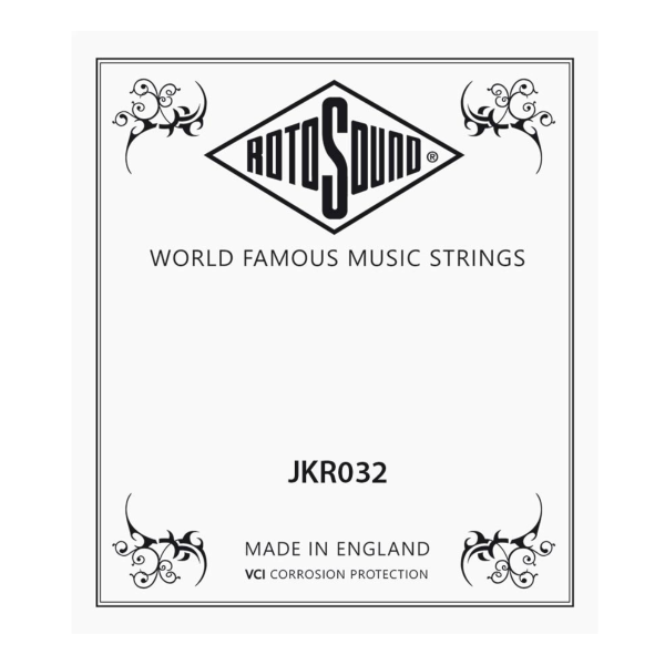 Rotosound JKR032 .032 Single String Acoustic Guitar Phosphor Bronze