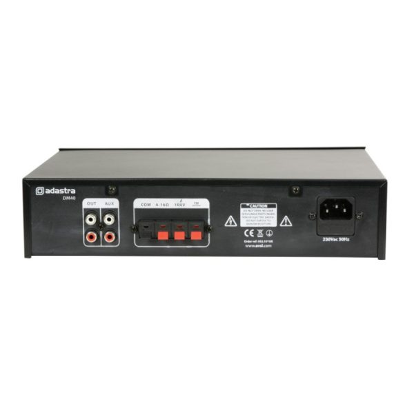 QTX DM40 Mixer Amplifier with USB/FM/Bluetooth