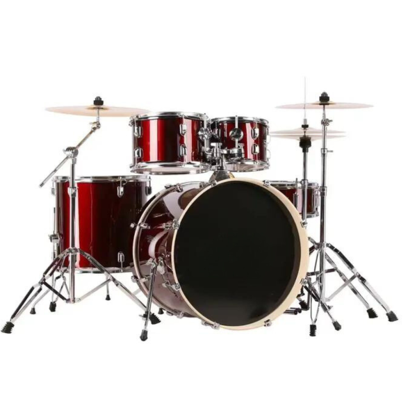 Trax TDK2 5 Piece Starter Drum Kit Red