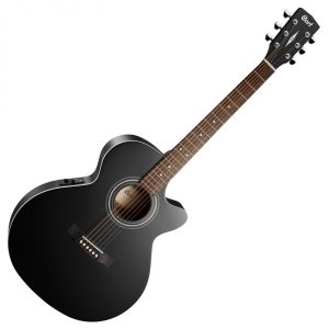 Cort SFX ME Electro Acoustic Guitar Black Satin