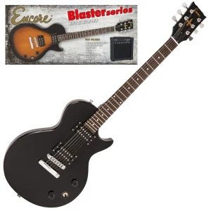 Encore Blaster E90 Electric Guitar Pack Gloss Black
