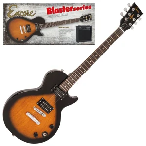 Encore Blaster E90 Electric Guitar Pack Tobacco Sunburst