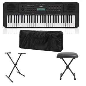 Yamaha PSR E273 Portable Keyboard Deluxe Bundle