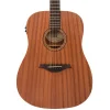 Vintage VE440MH Dreadnought Electro Acoustic Guitar Mahogany