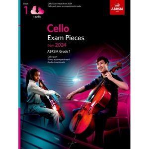 ABRSM Cello Exam Pieces from 2024 Grade 1 Cello Part, Piano Accompaniment & Audio