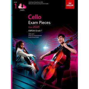 ABRSM Cello Exam Pieces from 2024 Grade 1 Cello Part, Piano Accompaniment & Audio