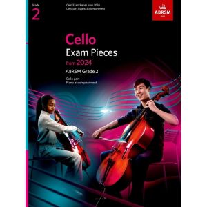 ABRSM Cello Exam Pieces from 2024 Grade 2 Cello Part & Piano Accompaniment