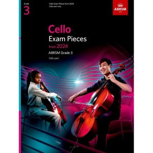 ABRSM Cello Exam Pieces from 2024 Grade 3 Cello Part