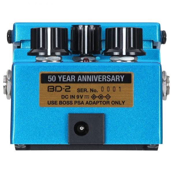 Boss BD2-B50A 50th Anniversary Edition Blues Driver Pedal