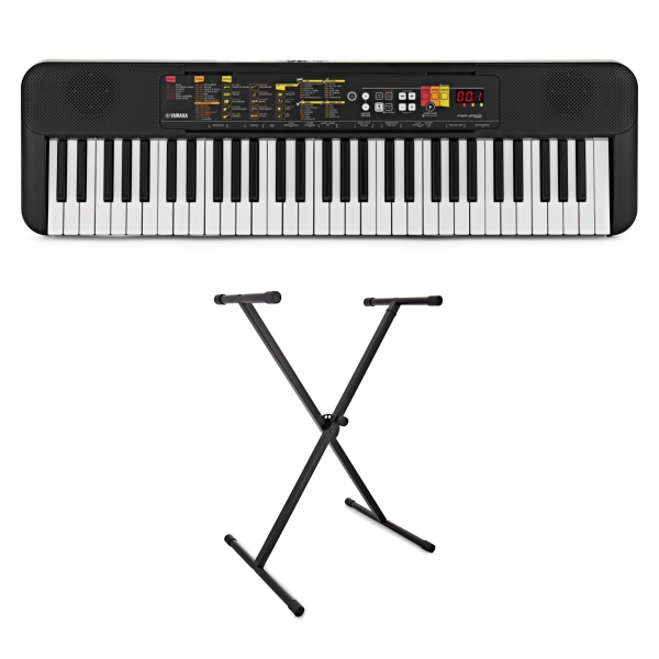 Yamaha PSR F52 Portable Keyboard w/Stand