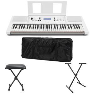 Yamaha PSR F52 Portable Keyboard Bundle