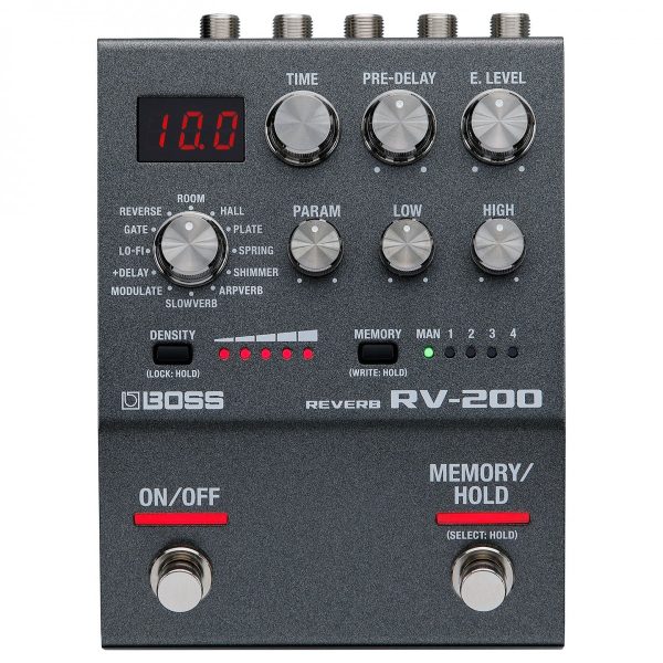 Boss RV200 200 Series Reverb Pedal