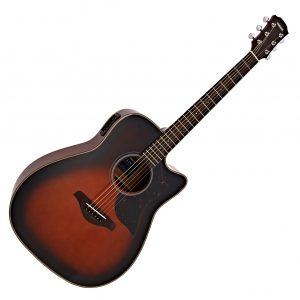 Yamaha A1M II Electro Acoustic Guitar Tobacco Brown Sunburst