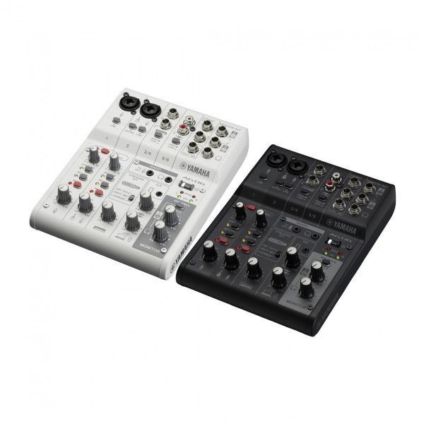 Yamaha AG06 MK2 6 Channel Mixer with USB Interface White