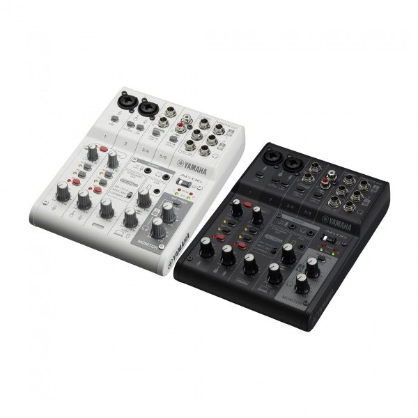 Yamaha AG06 MK2 6 Channel Mixer with USB Interface Black