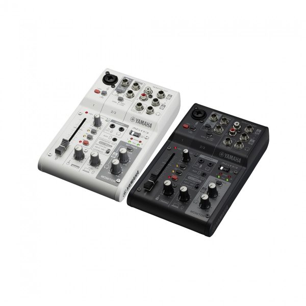 Yamaha AG03 MK2 3 Channel Mixer with USB Interface White
