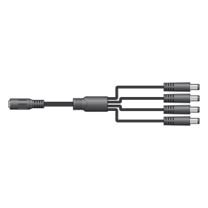 Mercury Splitter Lead DC Power Socket – 4 x 2.1mm DC Plugs