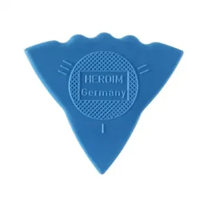 Herdim Nylon Triangle Pick Guitar Plectrum Blue