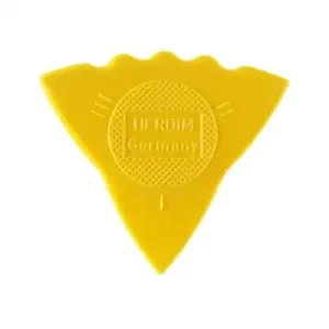 Herdim Nylon Triangle Pick Guitar Plectrum Yellow