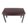 Trax Piano Stool with Storage Brown