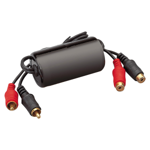 AV Link Ground Loop Isolator RCA Plugs to RCA Sockets