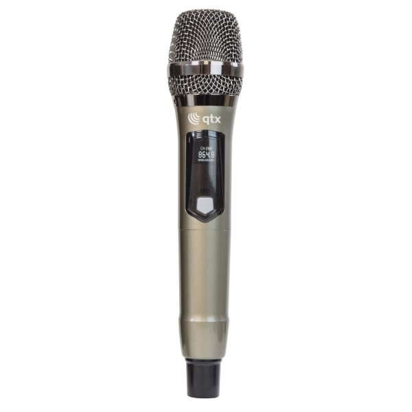 QTX J-MIC Dual UHF Handheld Microphone System