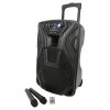 QTX Busker 12 PA with VHF Microphones Media Player & Bluetooth