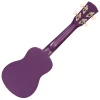 Vintage Laka Rainbow Series Soprano Ukulele & Carry Bag Violet