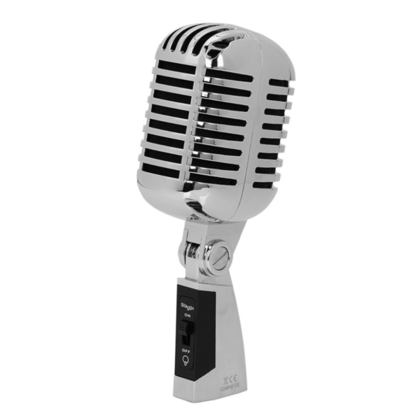 Stagg SDMP40 CR Vintage Dynamic Microphone