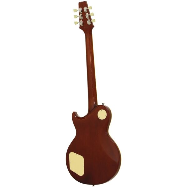 Aria PE350 STD Electric Guitar Single Cutaway Aged Brown Sunburst