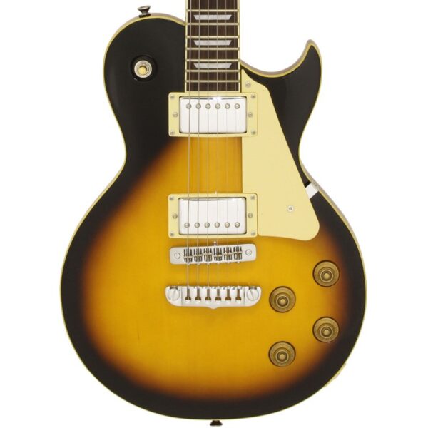 Aria PE350 STD Electric Guitar Single Cutaway Aged Brown Sunburst